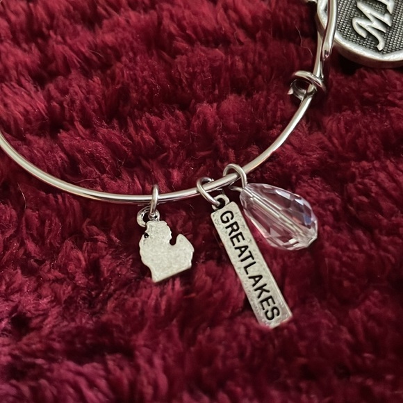 Michigan bangle bracelet Great Lakes Charms - Picture 5 of 9